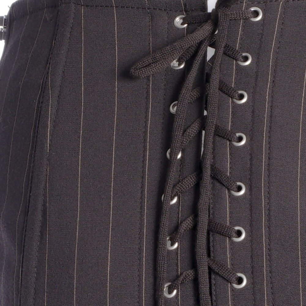 Jean Paul Gaultier corset lace-up mini skirt sz4 - Picture 6 of 12